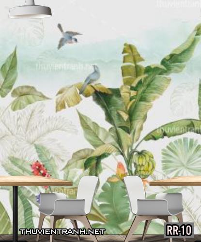Tranh dán tường rừng xanh nhiệt đới Tropical RR-10 - Kết quả tìm kiếm tranh tường
